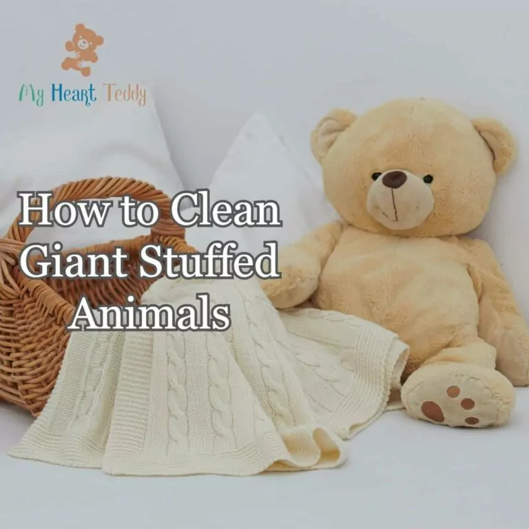 How to clean giant stuffed animals