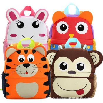 3D Cute Animal Backpack for Children