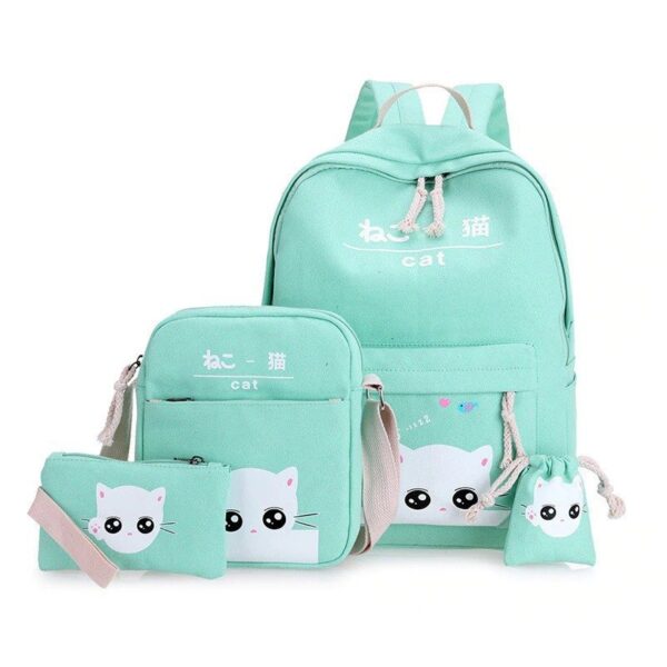 Cat Themed Backpack Cat Themed Backpack – kawaii gift idea for her
