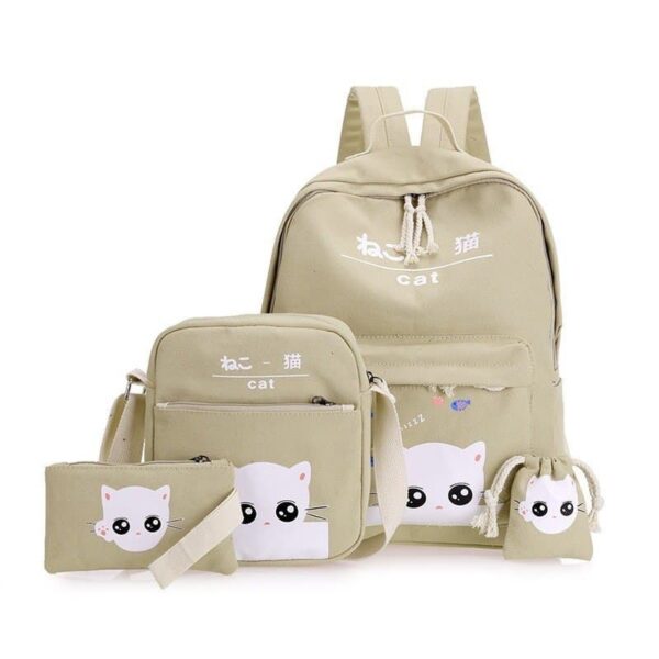 Cat Themed Backpack Cat Themed Backpack – soft kawaii plushie gift idea