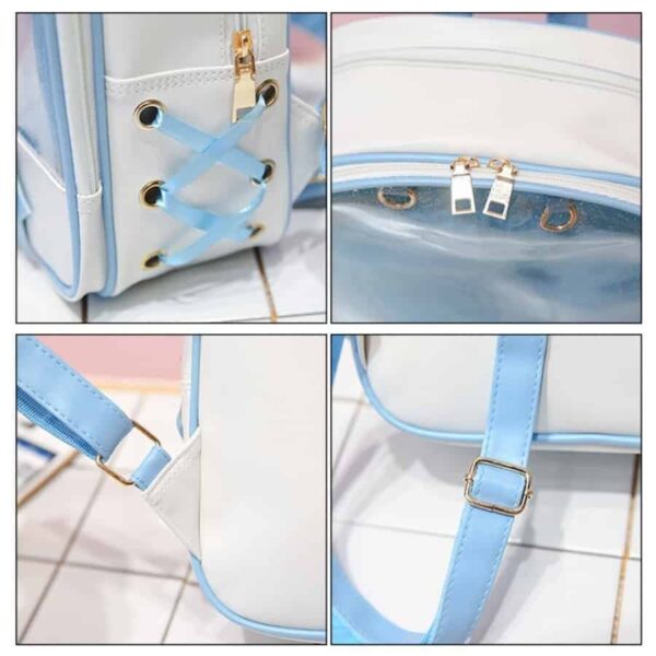 Clear Women's Lolita Backpack Clear Women's Lolita Backpack – cute kawaii backpacks gift for girlfriend