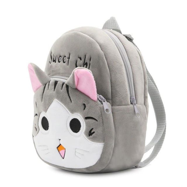 Kawaii Cat Plush Backpack My Heart Teddy