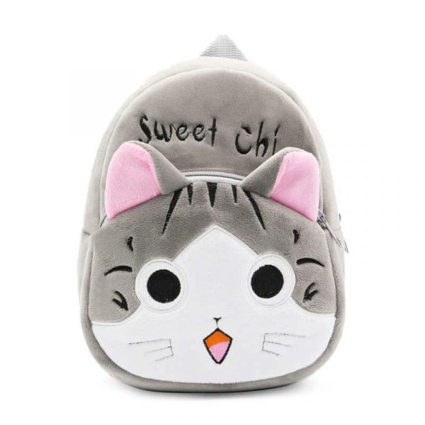 Kawaii Cat Plush Backpack