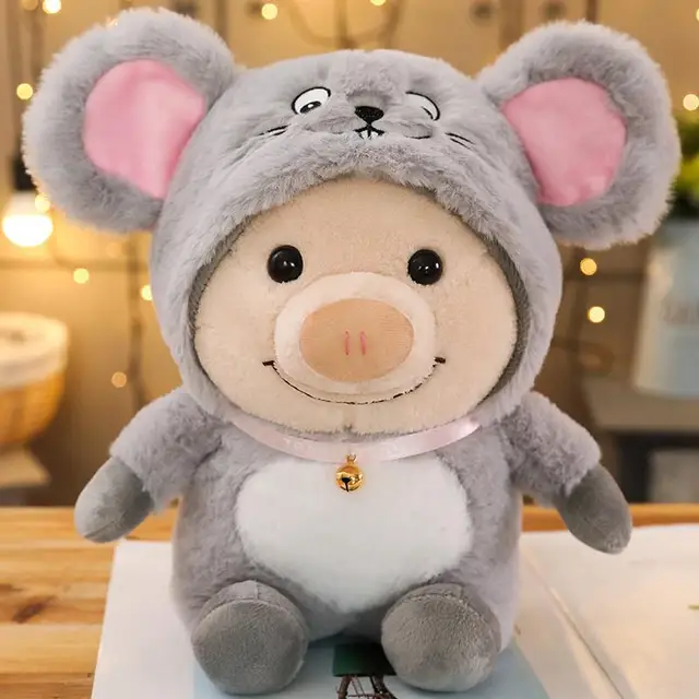 mouse cute pig plush