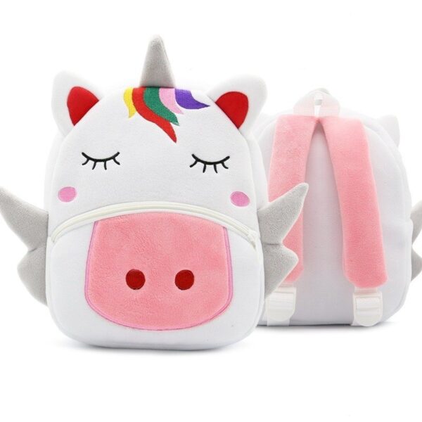 Plush Cartoon Animal Backpack Plush Cartoon Animal Backpack – kawaii gift idea for her