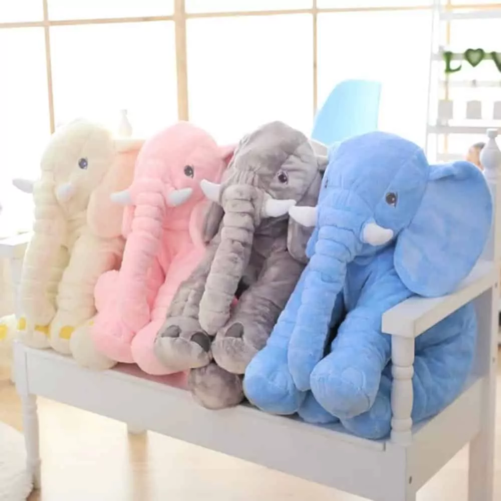 Baby Elephant Stuffed Animal Toy 1