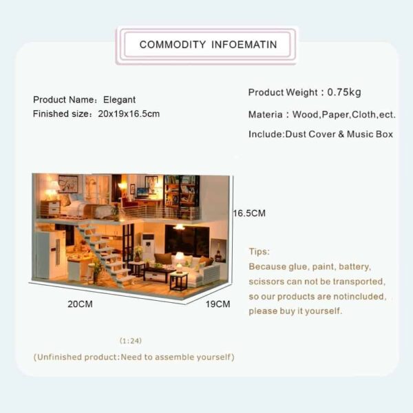 Elegant Doll House – kawaii gift idea for her