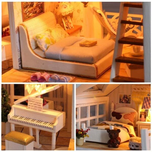 Nordic Town Doll House Nordic Town Doll House – kawaii aesthetic gift for adults