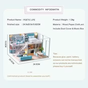 Poetic Life Doll House