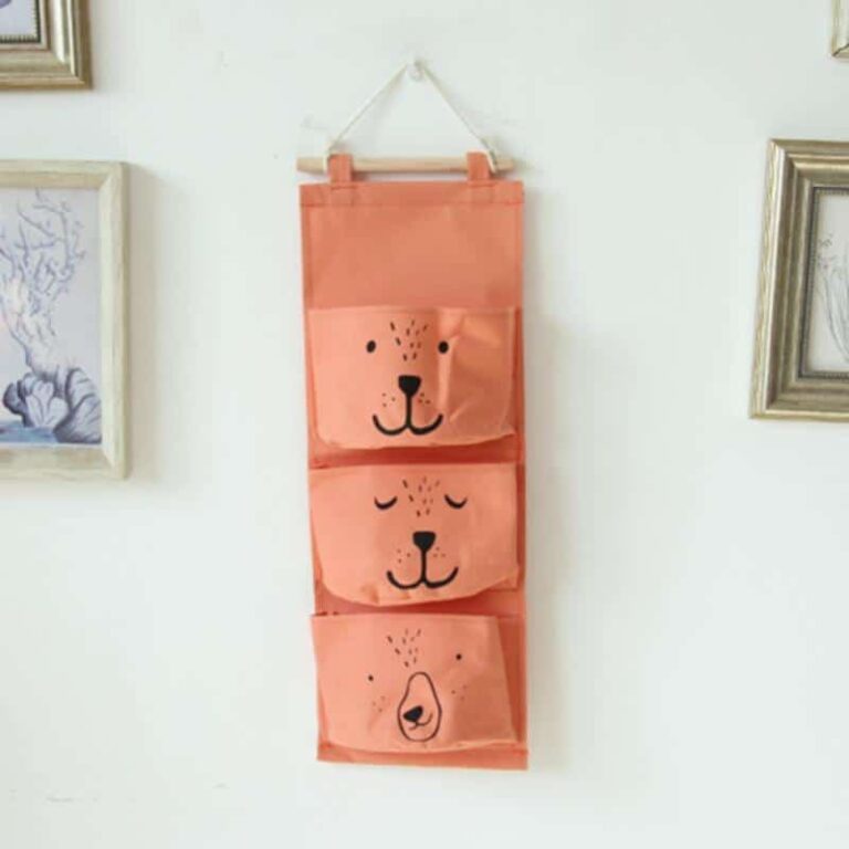 Wall Hanging Toy Storage My Heart Teddy