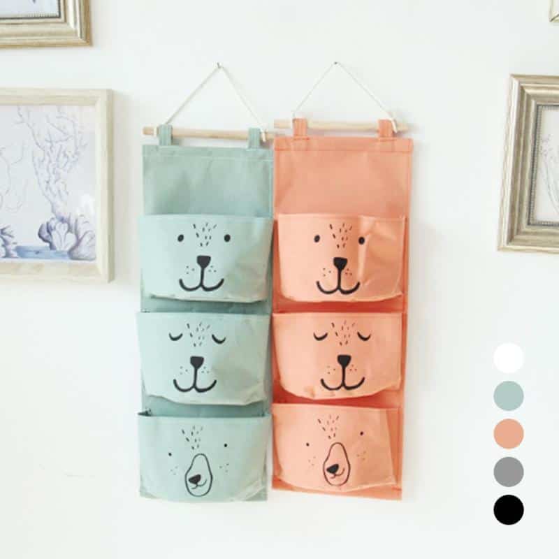 Wall Hanging Toy Storage My Heart Teddy