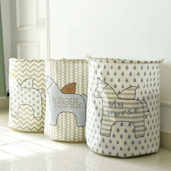 Cartoon Design Toy Bins