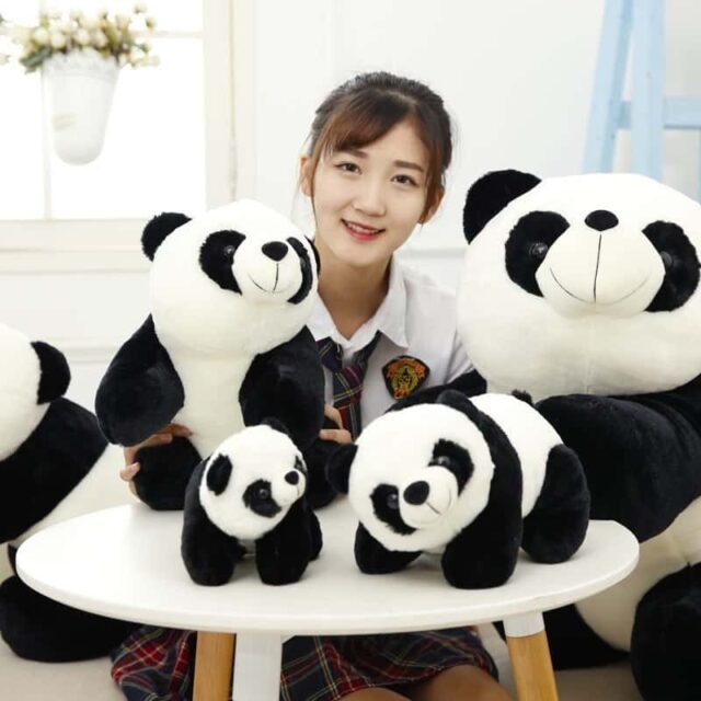 Cute Giant Baby Panda Bear Plush — My Heart Teddy