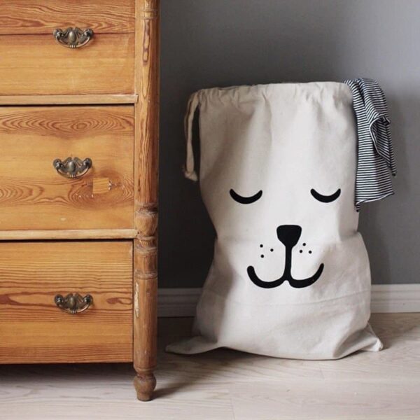 Drawstring Cartoon Design Bag – soft kawaii plushie gift idea