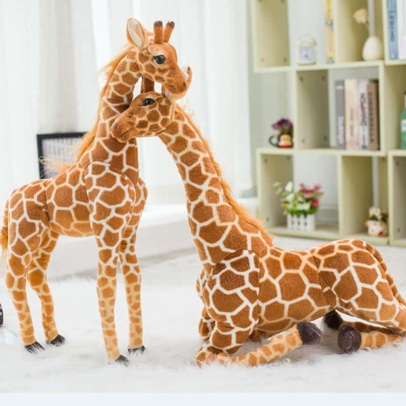 60-140CM Plush Giraffe Doll Giant Large Stuffed Animals Soft Kids Toys Gift UK 