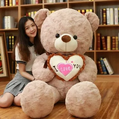 Teddy Bear Holding Heart