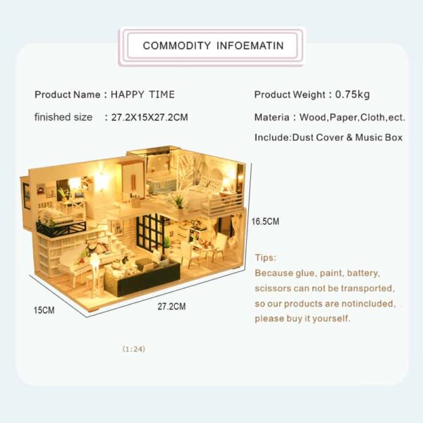 Happy Time Doll House Happy Time Doll House – kawaii gift idea for her