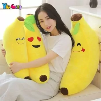Kawaii Banana Plush Pillow