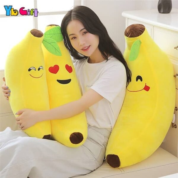 Kawaii Banana Plush Pillow Kawaii Banana Plush Pillow – cute collectible plushies - high-quality companions for teens and adults gift for girlfriend