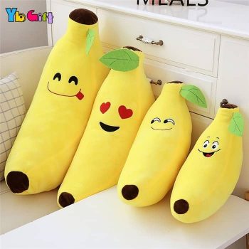 Kawaii Banana Plush Pillow