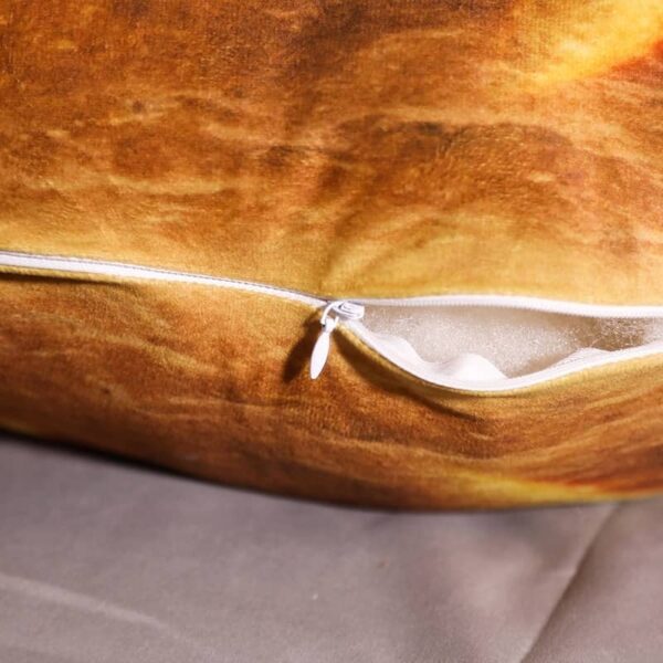 Cute Bread Plush Pillow – soft kawaii plushie gift idea