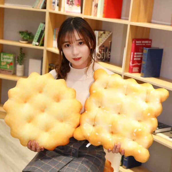 Cute Cookie Plush Pillow Cute Cookie Plush Pillow – kawaii gift idea for her