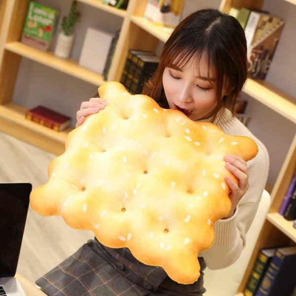 Cute Cookie Plush Pillow Cute Cookie Plush Pillow – cute baby plushies - soft, safe, and perfect for infants gift for girlfriend