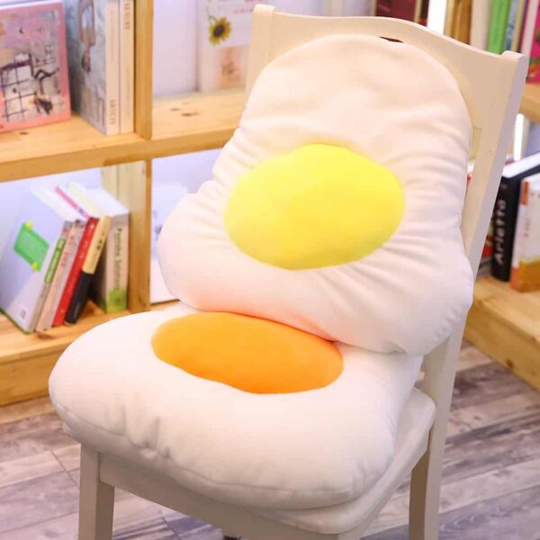 Cute Egg Plush Pillow – kawaii gift idea for her