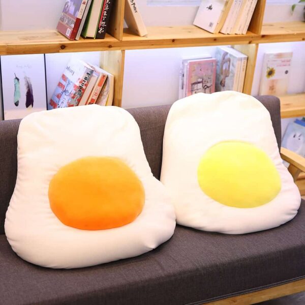 Cute Egg Plush Pillow – kawaii aesthetic gift for adults