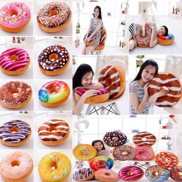 Donut Plush Pillow Donut Plush Pillow – cute collectible plushies - high-quality companions for teens and adults gift for girlfriend