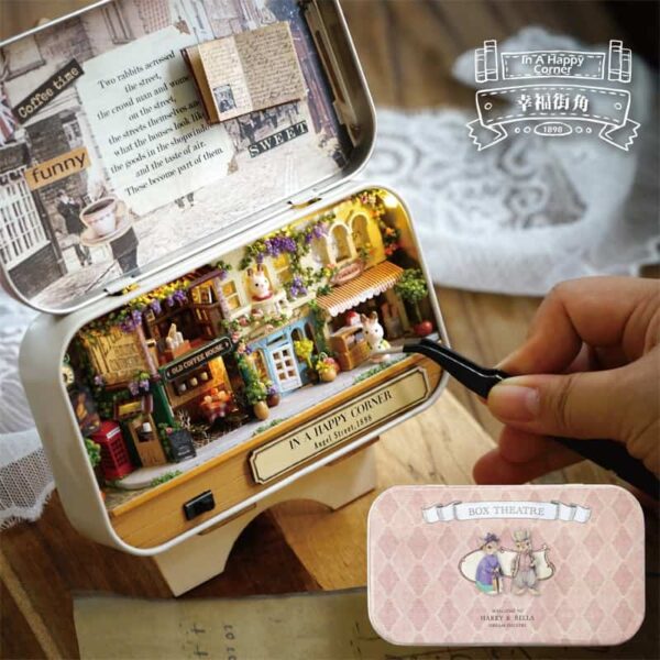 Box Theatre Miniature Dollhouse – cute kawaii gifts gift for girlfriend