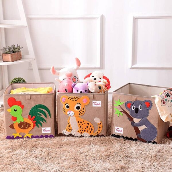Cotton Linen Kids Toy Storage Box Cotton Linen Kids Toy Storage Box – kawaii gift idea for her