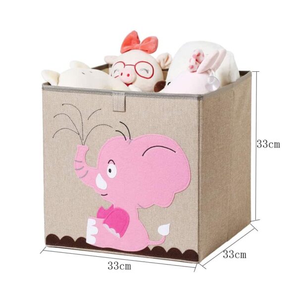 Cotton Linen Kids Toy Storage Box Cotton Linen Kids Toy Storage Box – soft kawaii plushie gift idea