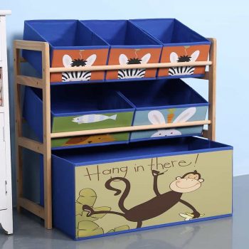 Wood Kids Toy Shelf