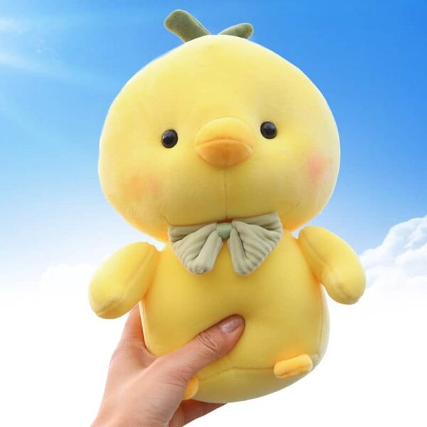 Cute Yellow Chicken Stuffed Animal – best kawaii gift for birthday