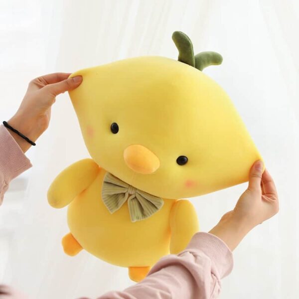 Cute Yellow Chicken Stuffed Animal – soft kawaii plushie gift idea