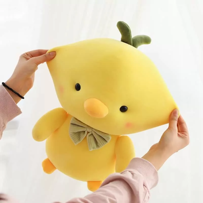 Cute Yellow Chicken Stuffed Animal