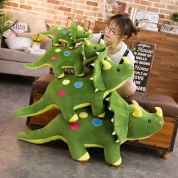 Giant Triceratops Dinosaur Plush