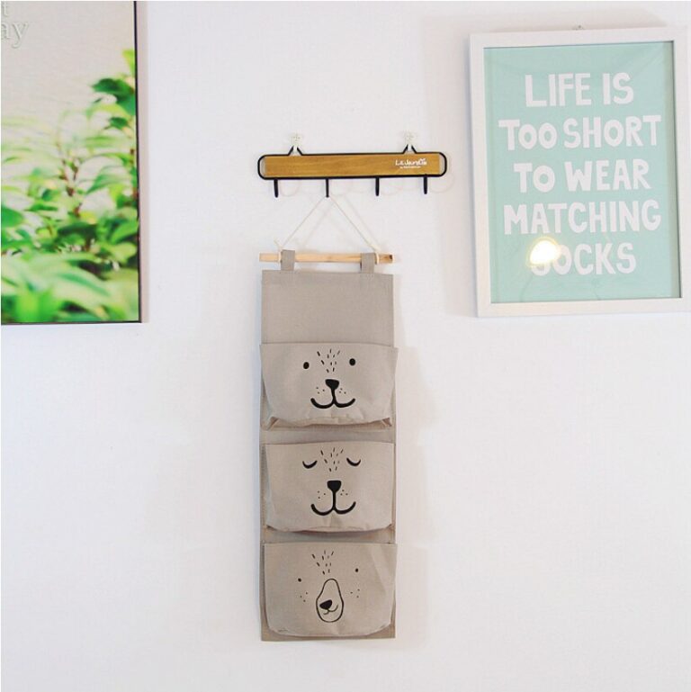 Wall Hanging Toy Storage My Heart Teddy