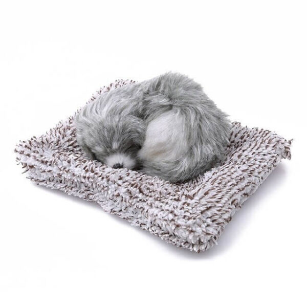 Sleeping Dog Plush sleeping small husky stuffed animal