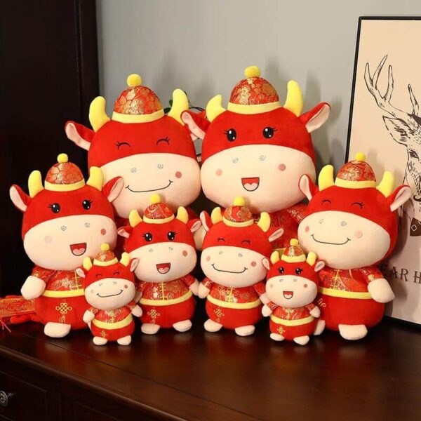 Cute Ox Plush Toy Cute Ox Plush Toy – soft kawaii plushie gift idea