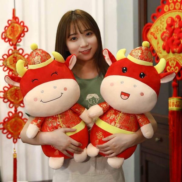 Cute Ox Plush Toy