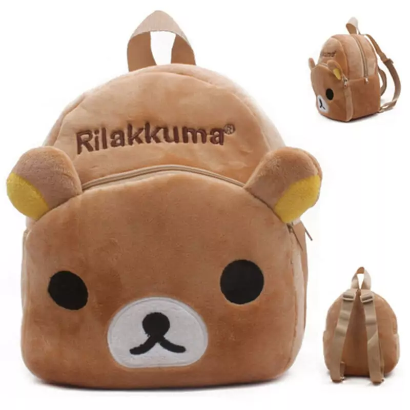 Cute Plush Cartoon Backpack