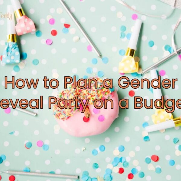 how to plan gender reveal party on a budget