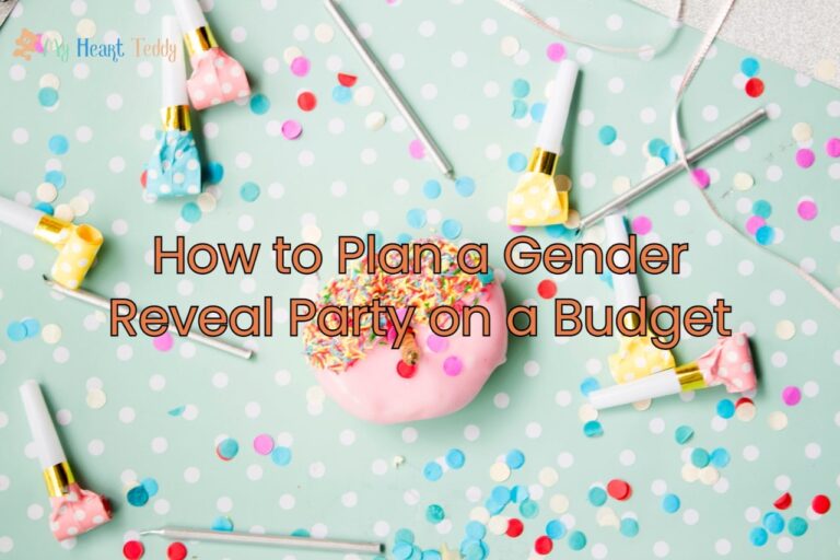 how to plan gender reveal party on a budget