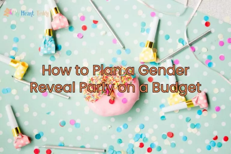 how to plan gender reveal party on a budget