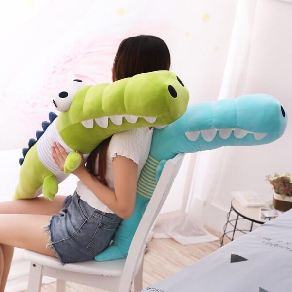 Big Alligator Plush Big Alligator Plush – kawaii aesthetic gift for adults
