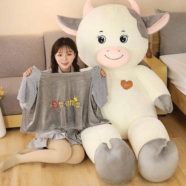 Big Cow Plush Big Cow Plush – cute cuddle buddies - the perfect hugging and sleeping companion gift for girlfriend
