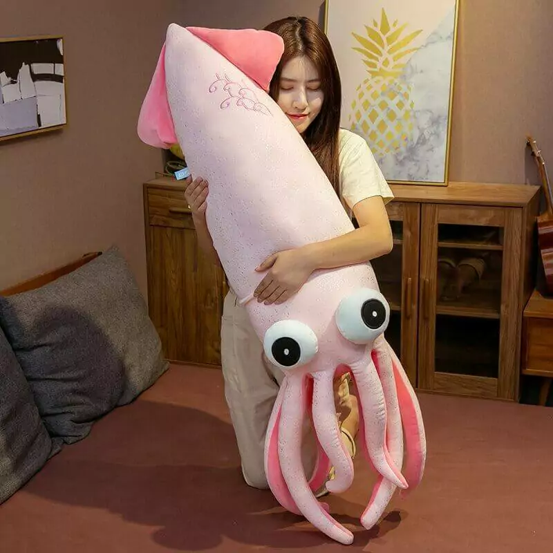 Big Eyed Squid Plush