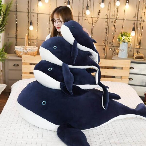 Big Whale Plush – cute cuddle buddies - the perfect hugging and sleeping companion gift for girlfriend